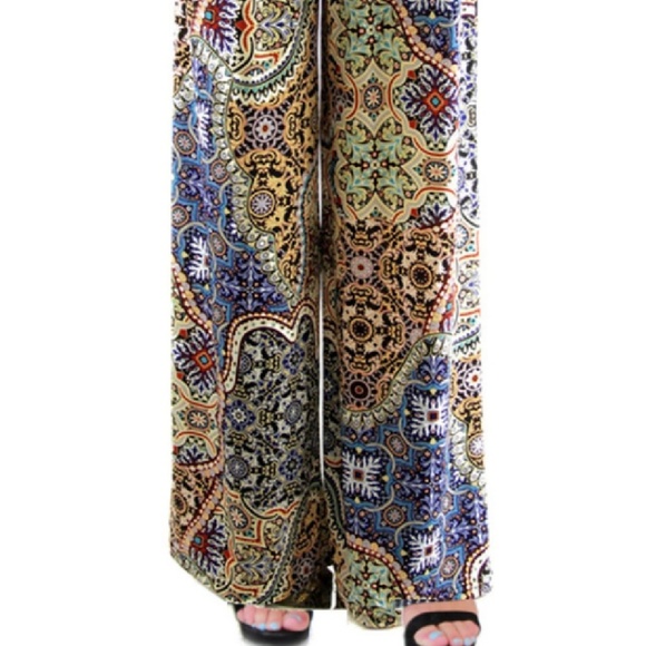 Bijorca Pants - Palazzo Pants